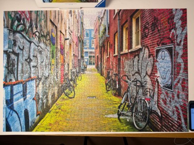 Ravensburger Street art in Amsterdam - puzzle image
