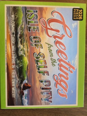 Whiskey River Soap Co. Greetings From the Isle of Self Pity - obrázek puzzlí