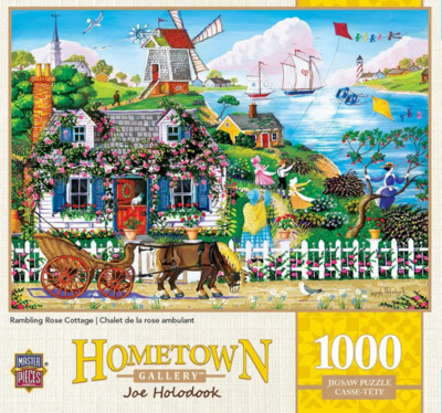 Masterpieces Rambling Rose Cottage - obrázek puzzlí