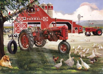The Jigsaw Puzzle Factory Sunday Afternoon on the Farm - imagen del puzzle