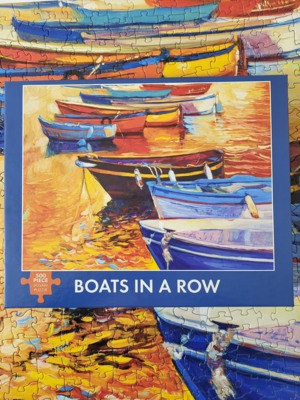 HuaDada Boats in a Row - Puzzlebild