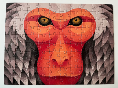 Printworks Japanese Macaque - obrázek puzzlí