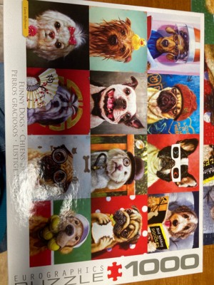 Eurographics Funny Dogs - obrázek puzzlí