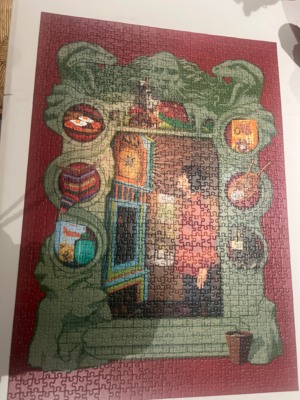 Ravensburger Harry potter at home with the Wesley Family - obrázek puzzlí
