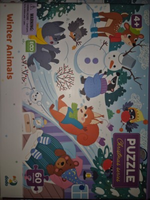 Dodo Winter animals - パズル画像