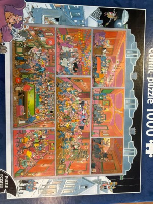 Jumbo Jan van Haasteren: The Grand Café - imagen del puzzle