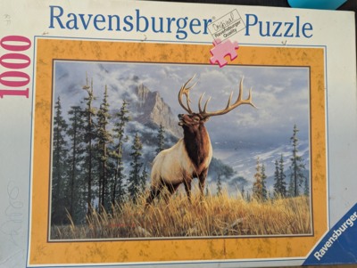 Ravensburger Bull Elk - パズル画像