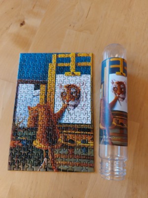 Lin Puzzle Self-Portrait of an Orange Cat - image du puzzle