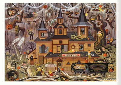 Buffalo Games Truck or Treat Hotel - obrázek puzzlí