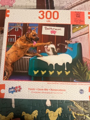 Sure-Lox Bath time for chip - パズル画像