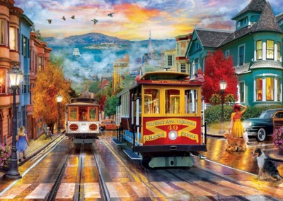 Masterpieces Travel Diary San Francisco Rise - image du puzzle