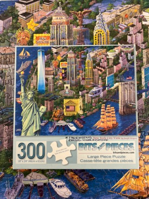 Bits and Pieces New York City View - obrázek puzzlí