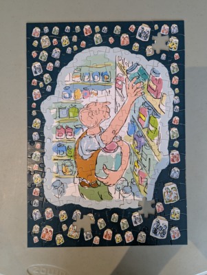 Lagoon Puzzles Roald Dahl The BFG - obrázek puzzlí