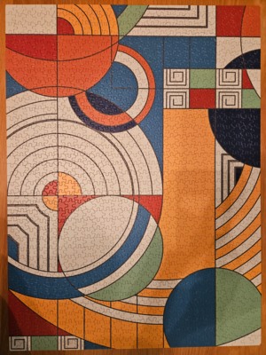 Galison Hoffman house rug design - obrázek puzzlí