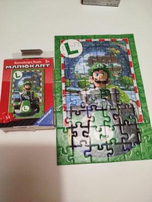 Ravensburger Mariokart Luigi - obrázek puzzlí