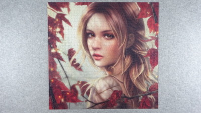 Grafika Red Clover - obrázek puzzlí