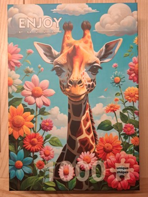 Enjoy Cute Giraffe - obrázek puzzlí