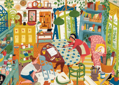 Falcon Upcycling Workshop - obrázek puzzlí