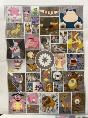 Buffalo Games Pokemon 4in1: Normal - image du puzzle