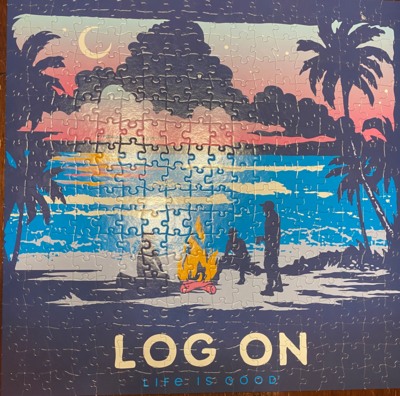 Buffalo Games Tropical Log On - パズル画像