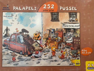Peliko Mauri Kunnas Huutokauppa - Puzzlebild
