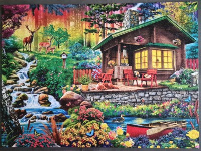 Trefl Cabin in the woods - Puzzlebild