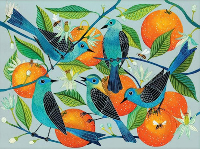 Galison Naranjas - imagen del puzzle