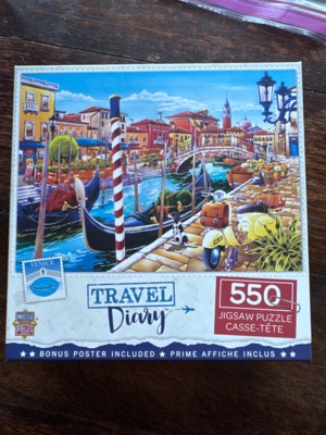 Masterpieces Travel Diary Venice - obrázek puzzlí