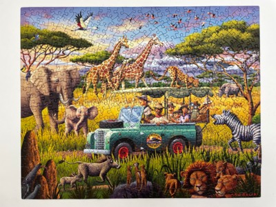 Boardwalk Safari Expedition - puzzle image