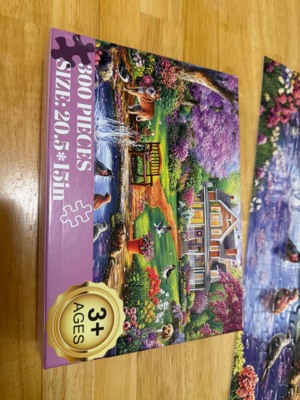 MJYPHDM Cherry Blossom House - imagen del puzzle