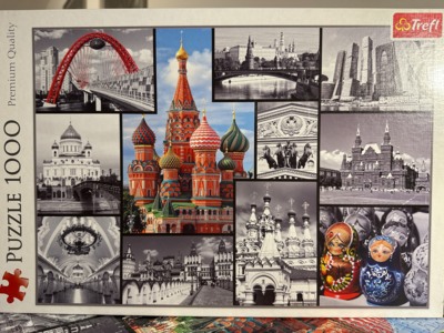 Trefl Moscow - collage - imagen del puzzle