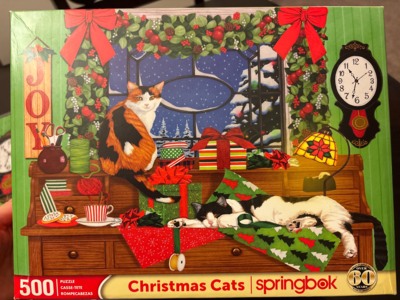Springbok Christmas Cats - obrázek puzzlí