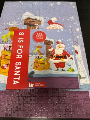 Gibbs Smith S is for Santa - imagen del puzzle