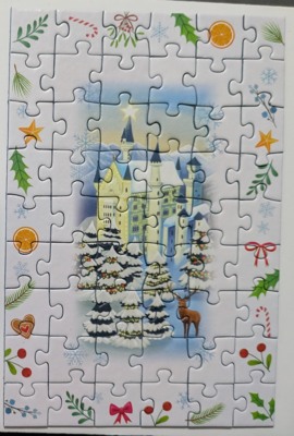 Ravensburger Christmas Around the World Advent Calendar 1 - obrázek puzzlí