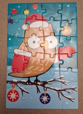 Puzzle Time Blue Tractor Advent 1 - imagen del puzzle