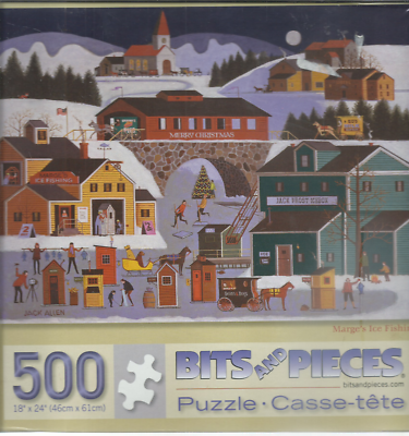 Bits and Pieces Marge's Ice Fishing - obrázek puzzlí