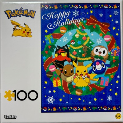 Buffalo Games Pokemon Aloha Holiday Wreath - imagen del puzzle