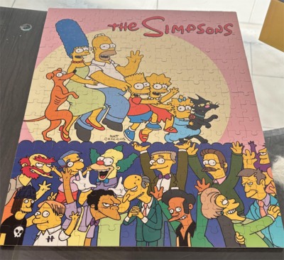 Rhino The Simpsons - obrázek puzzlí