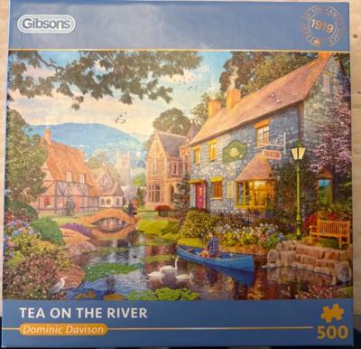 Gibsons Tea on the River - obrázek puzzlí