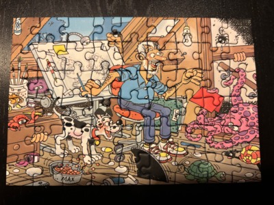 Jumbo Jan van Haasteren advent calendar day 4 - obrázek puzzlí