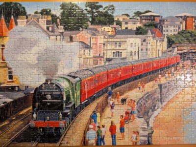 Corner Piece Torbay Express - puzzle image
