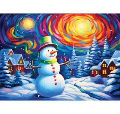 Eurographics Colorful Frosty - obrázek puzzlí