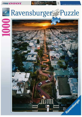 Ravensburger Lombard Street, San Francisco - obrázek puzzlí