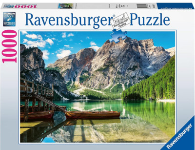 Ravensburger Prager Wildsee, Dolomiten, Südtirol - obrázek puzzlí