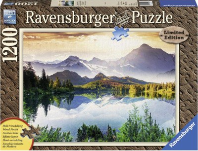 Ravensburger Sunlit Mountains - obrázek puzzlí