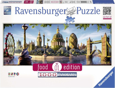 Ravensburger Veggie Skyline of London - obrázek puzzlí