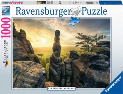 Ravensburger Monolith, Elbe-Sandstone Mountains - obrázek puzzlí