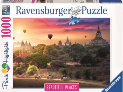 Ravensburger Hot Air Ballons over Myanmar - obrázek puzzlí