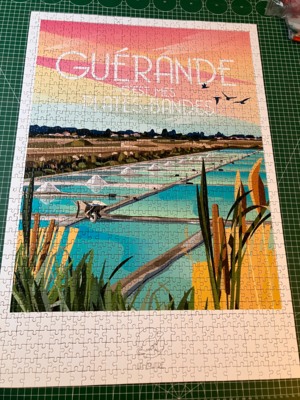 La loutre GUERANDE c'est mes Plates-Bandes - obrázek puzzlí