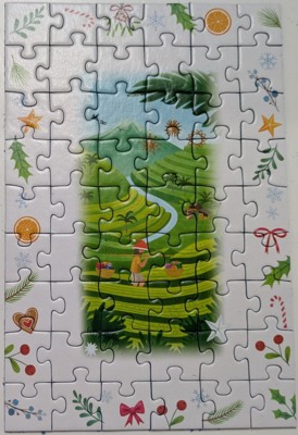 Ravensburger Christmas Around the World Advent Calendar 5 - obrázek puzzlí